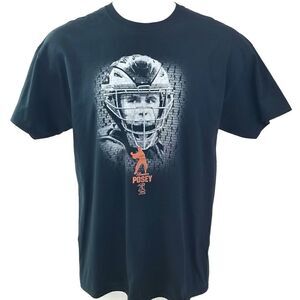 San Francisco Giants, Buster Posey MLB Big Logo Print Award Achievement Tee. XL